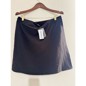 NWT RipSkirt Hawaii Wrap Skirt Women Large Black Adjustable Waist
